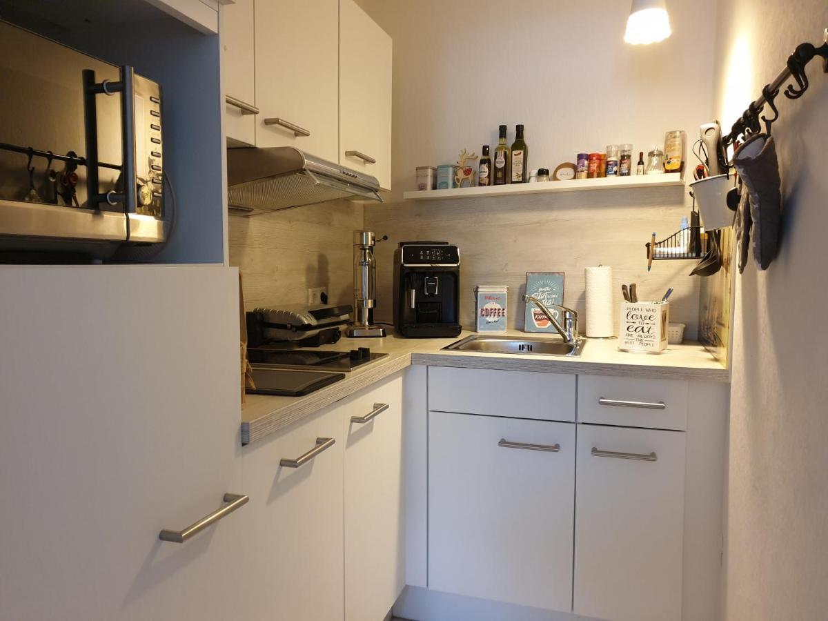 グリュックスブルクGemuetlich U. Modern, Balkon,Pp,Strand,Delongi,Heimkino!アパートメント エクステリア 写真